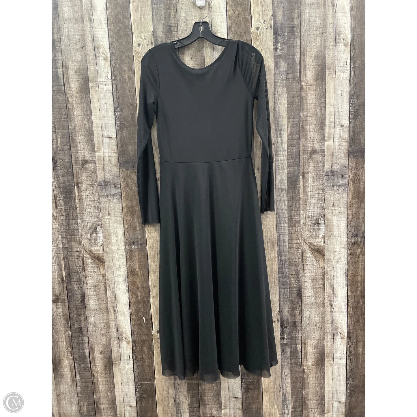 Dress Casual Maxi By H&m In Black, Size: S