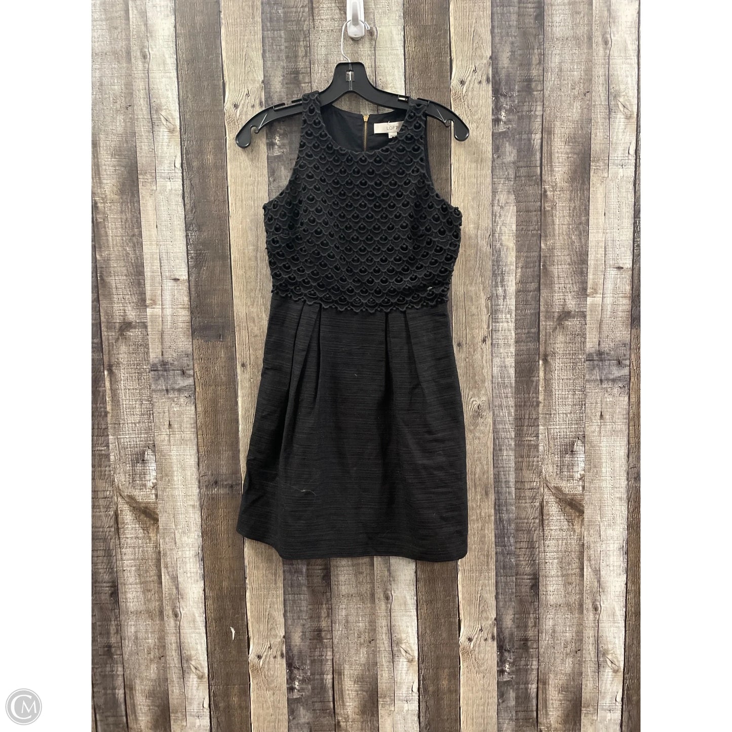 Dress Casual Short By Loft In Black, Size: 0
