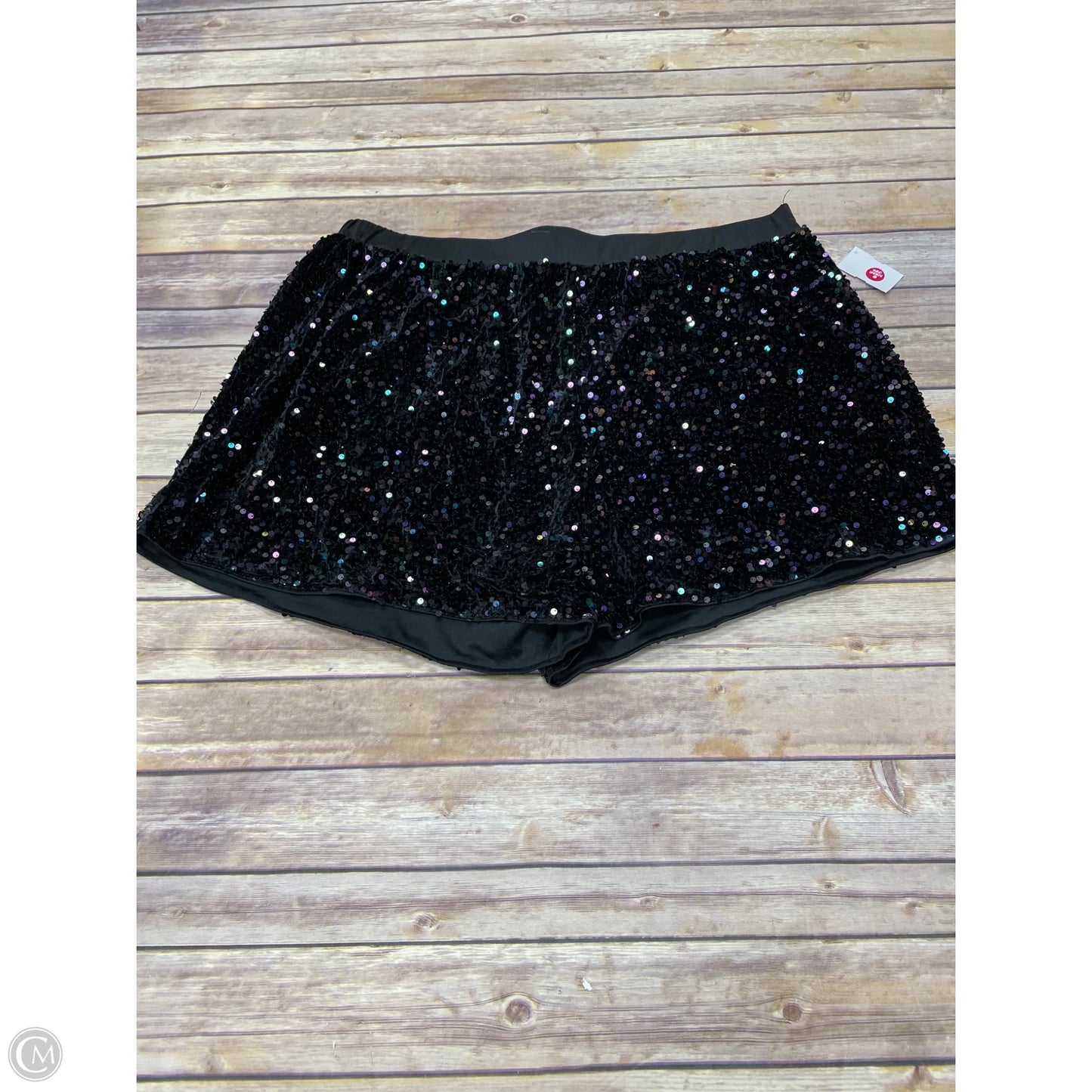 Shorts By Shein In Black, Size: 4x
