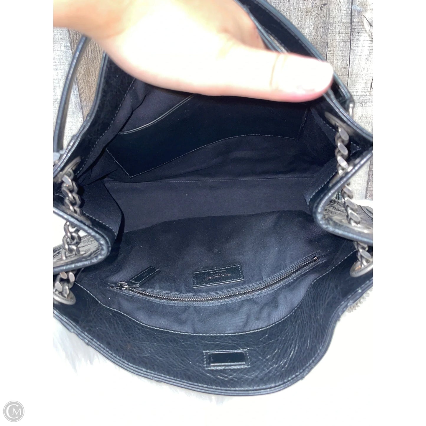 Handbag Luxury Designer By Yves Saint Laurent, Size: Medium