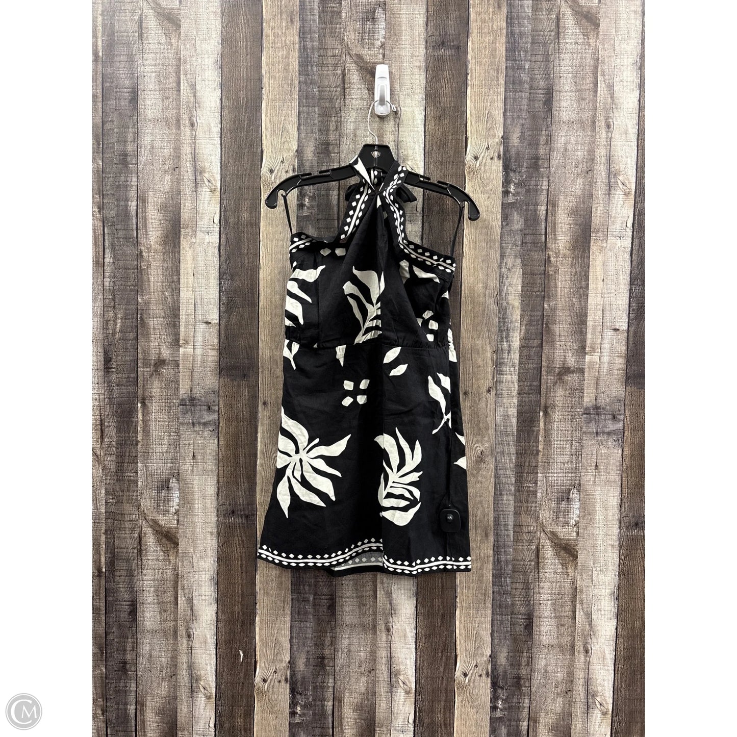 Dress Casual Short By Loft In Black & White, Size: S
