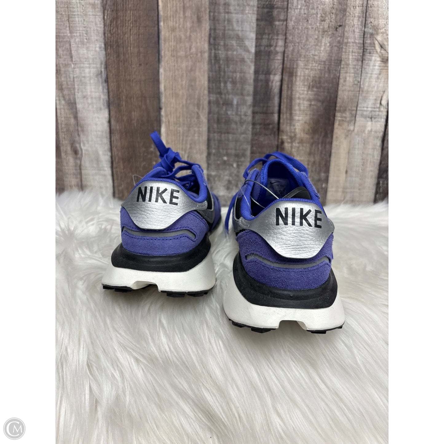 Shoes Athletic By Nike In Black & Purple, Size: 8