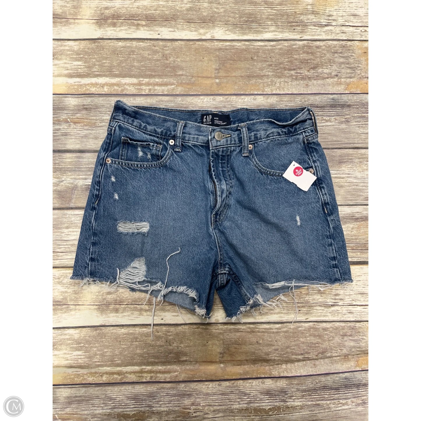 Shorts By Gap In Blue Denim, Size: 8