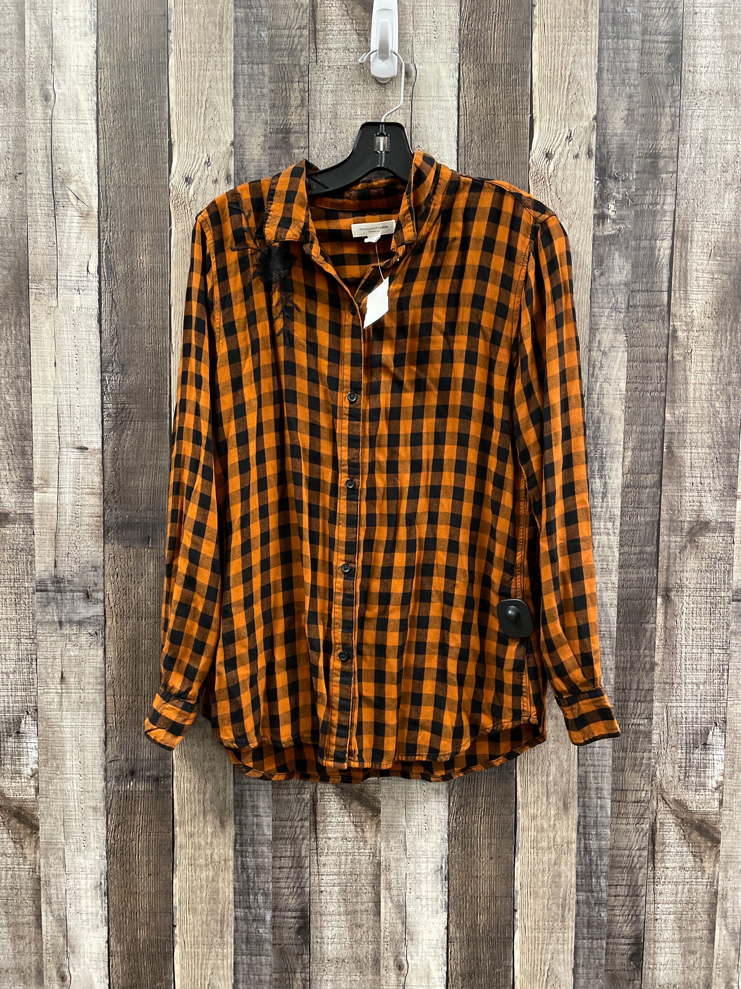Top Long Sleeve By Beachlunchlounge In Multi-colored, Size: M
