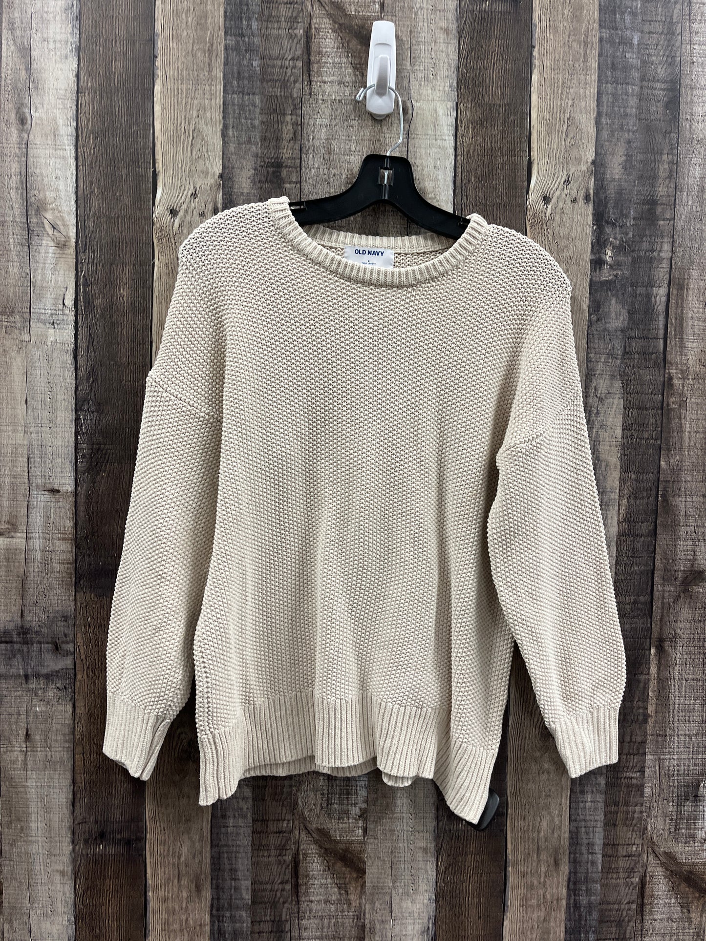 Sweater By Old Navy In Beige, Size: S