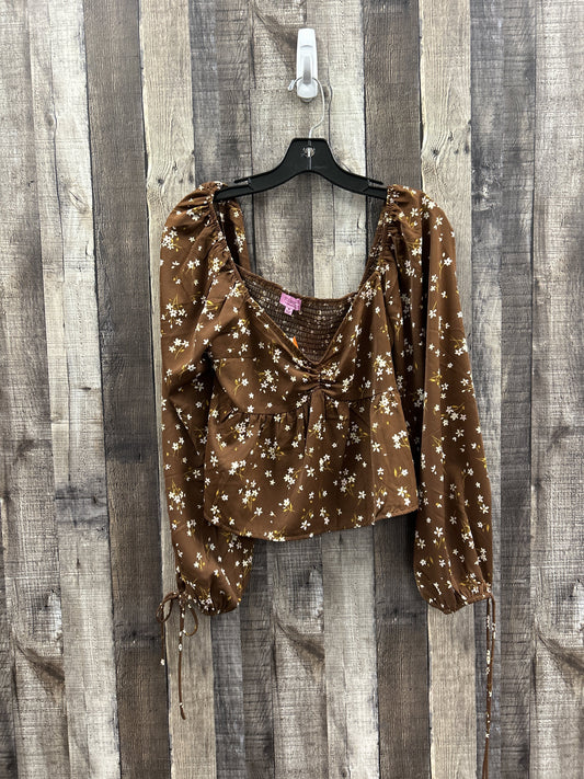 Top Long Sleeve By Mia  Size: M