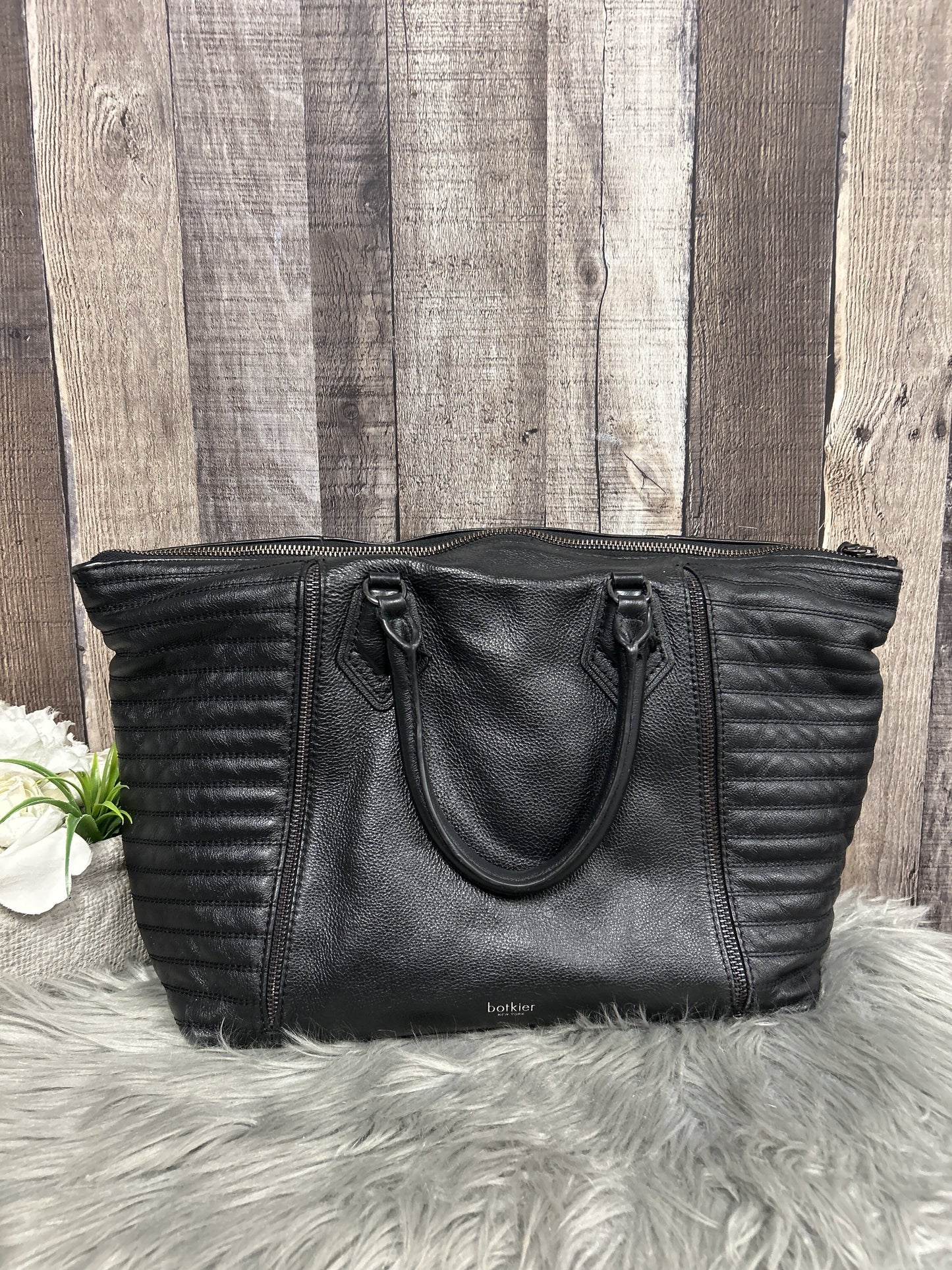 Handbag Leather By Botkier Size: Large