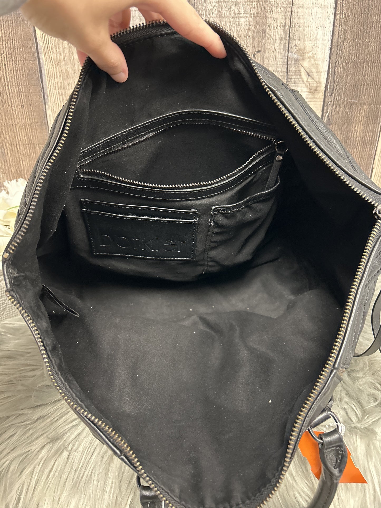Handbag Leather By Botkier Size: Large