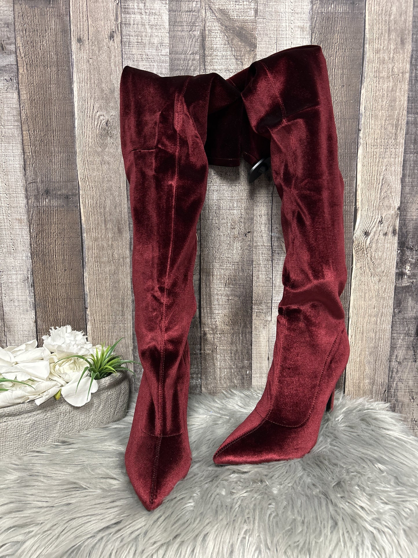 Boots Over-the-knee Heels By Cme Size: 10