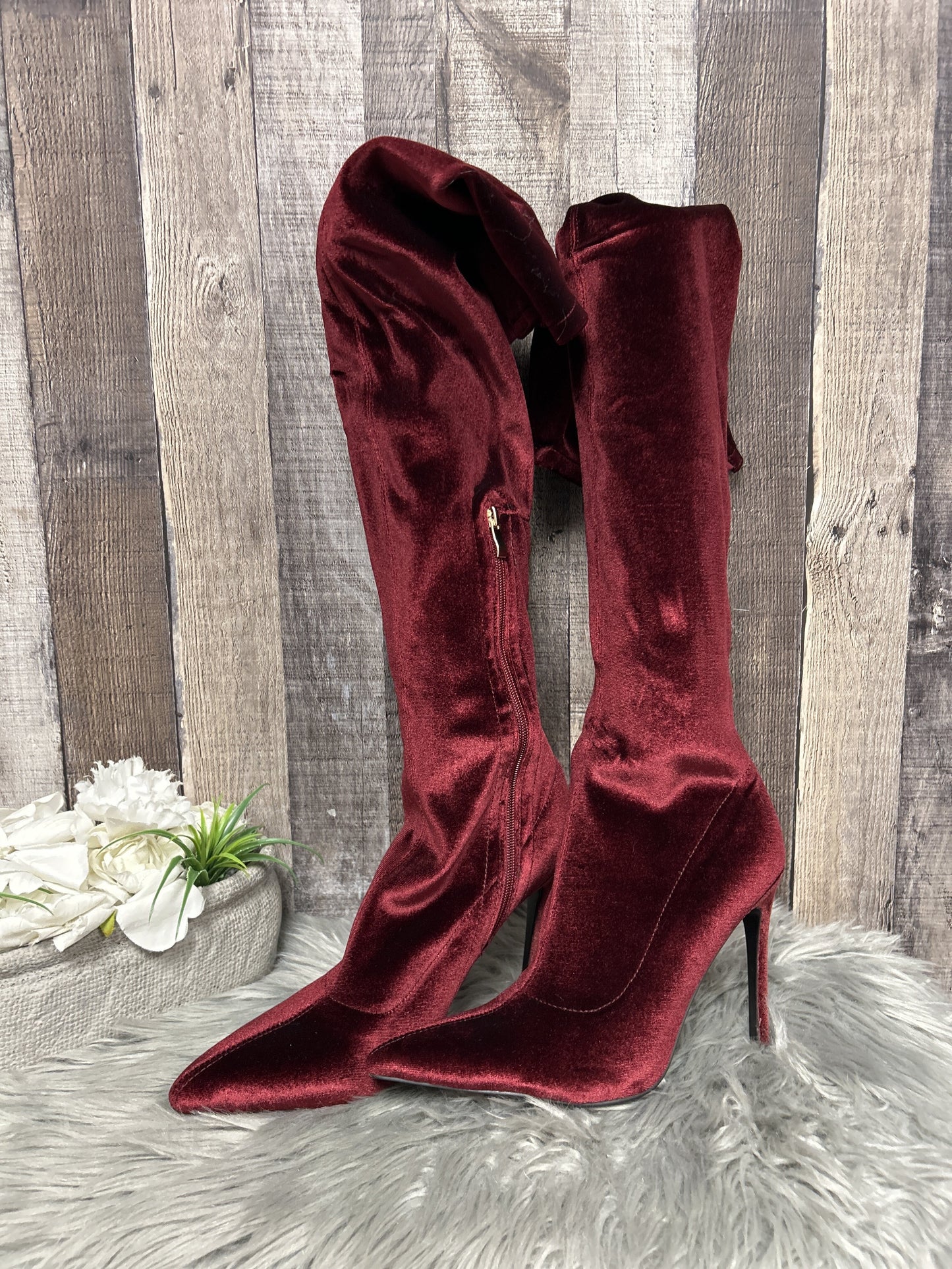 Boots Over-the-knee Heels By Cme Size: 10