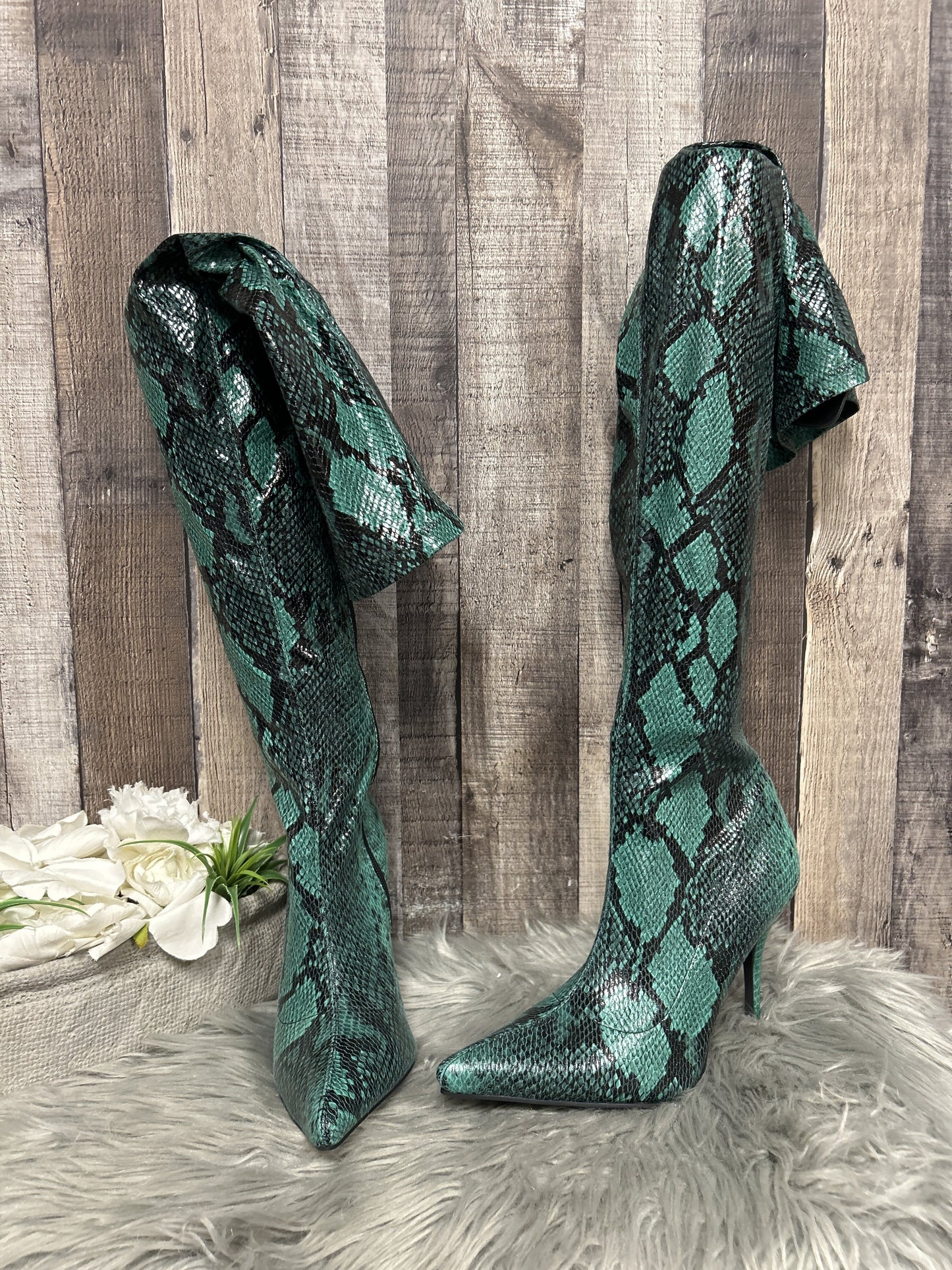 Boots Over-the-knee Heels By Cmc Size: 10