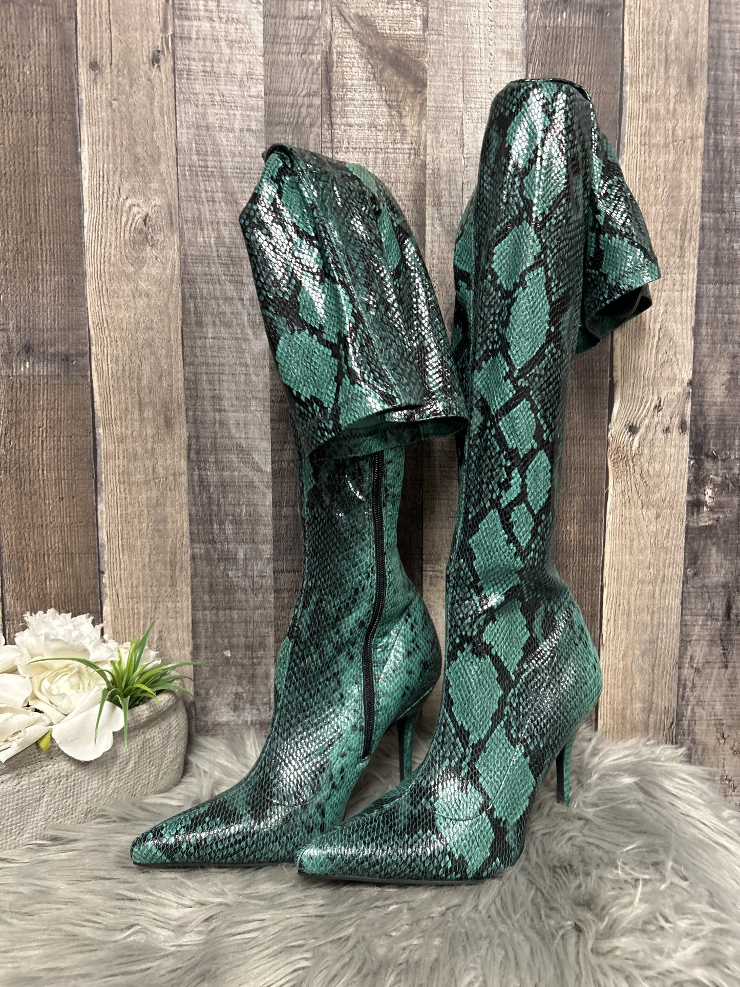 Boots Over-the-knee Heels By Cmc Size: 10