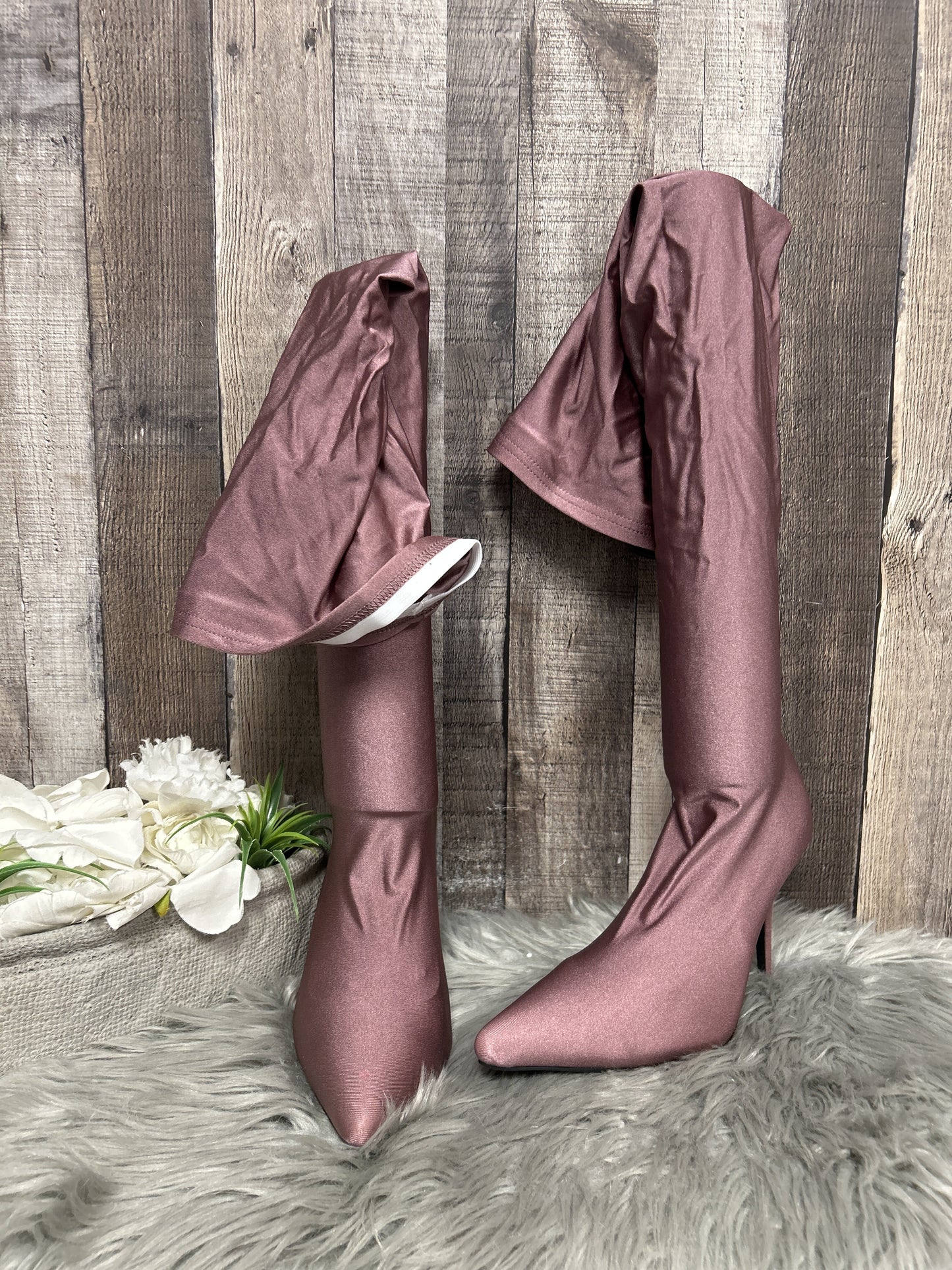 Boots Over-the-knee Heels By Cmc Size: 10
