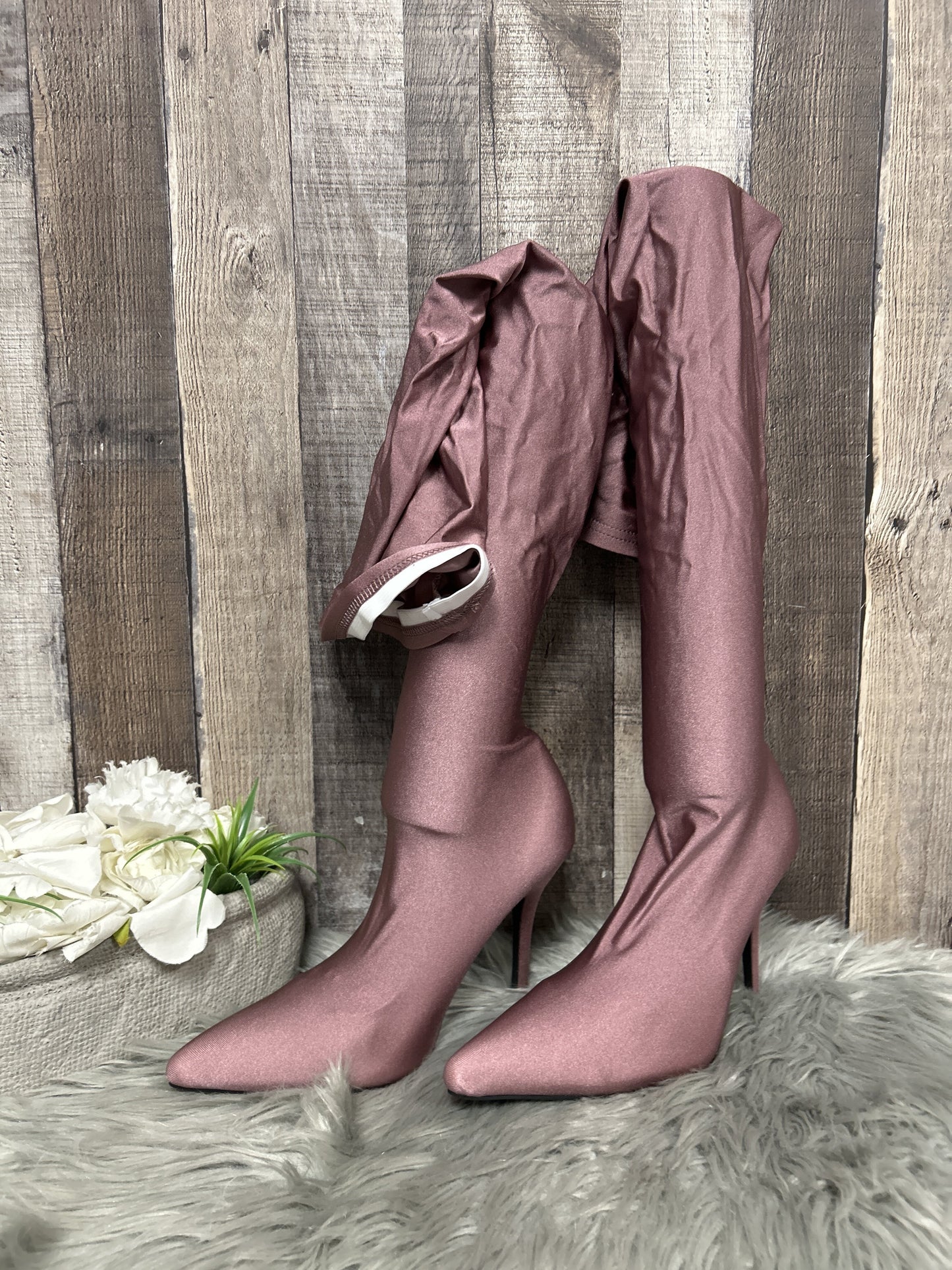 Boots Over-the-knee Heels By Cmc Size: 10