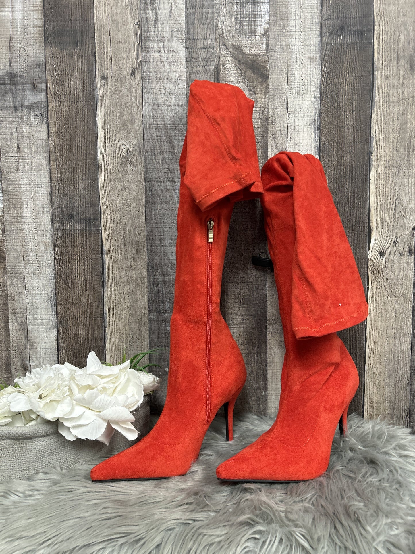 Boots Over-the-knee Heels By Cmc Size: 10