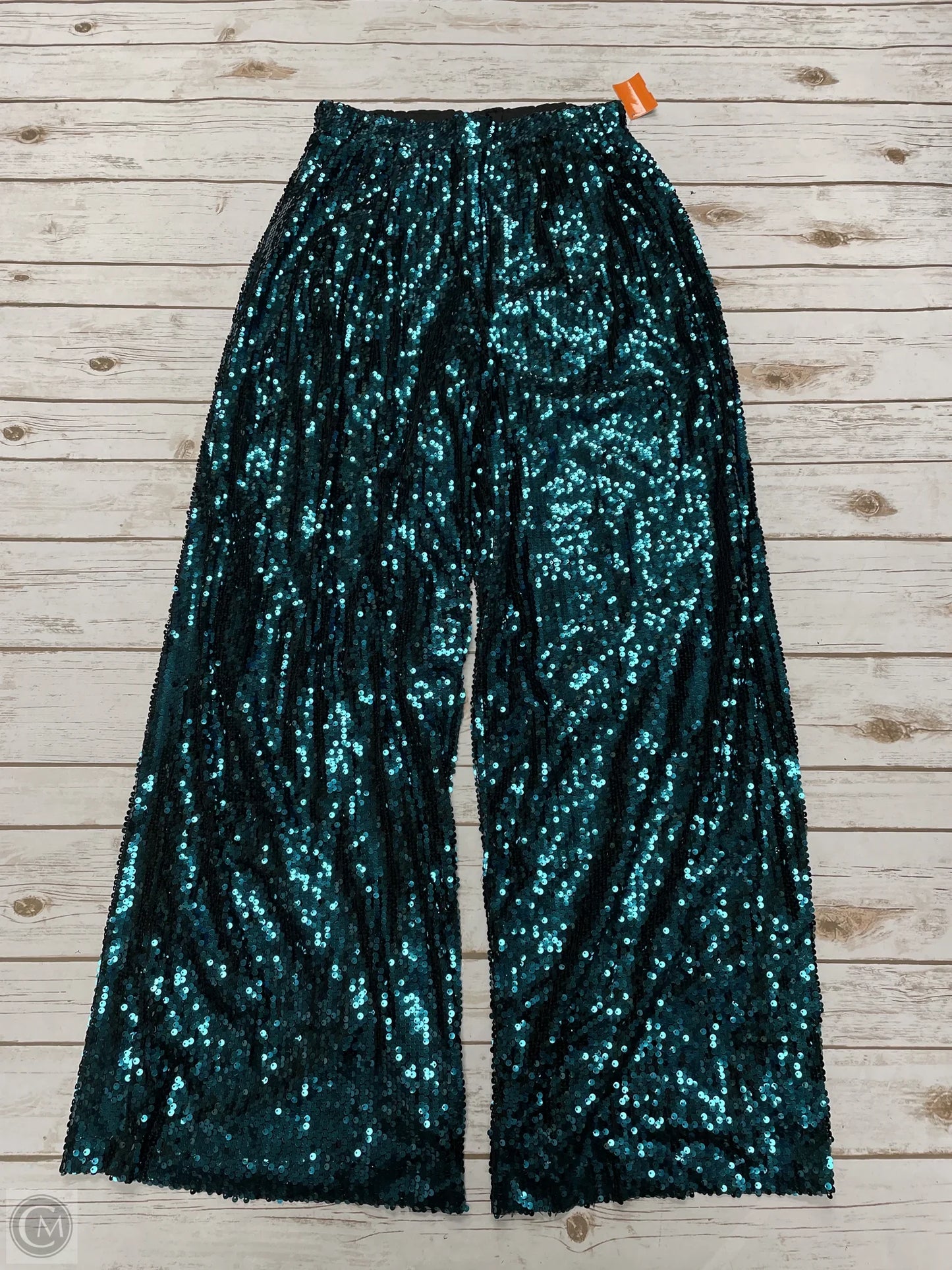 Pants Wide Leg By Fashion Nova In Green, Size: Xl