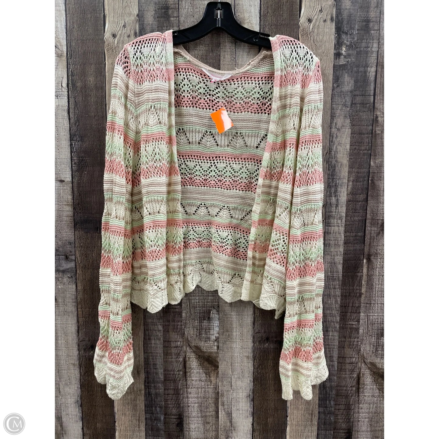 Cardigan By No Boundaries In Multi-colored, Size: 3x