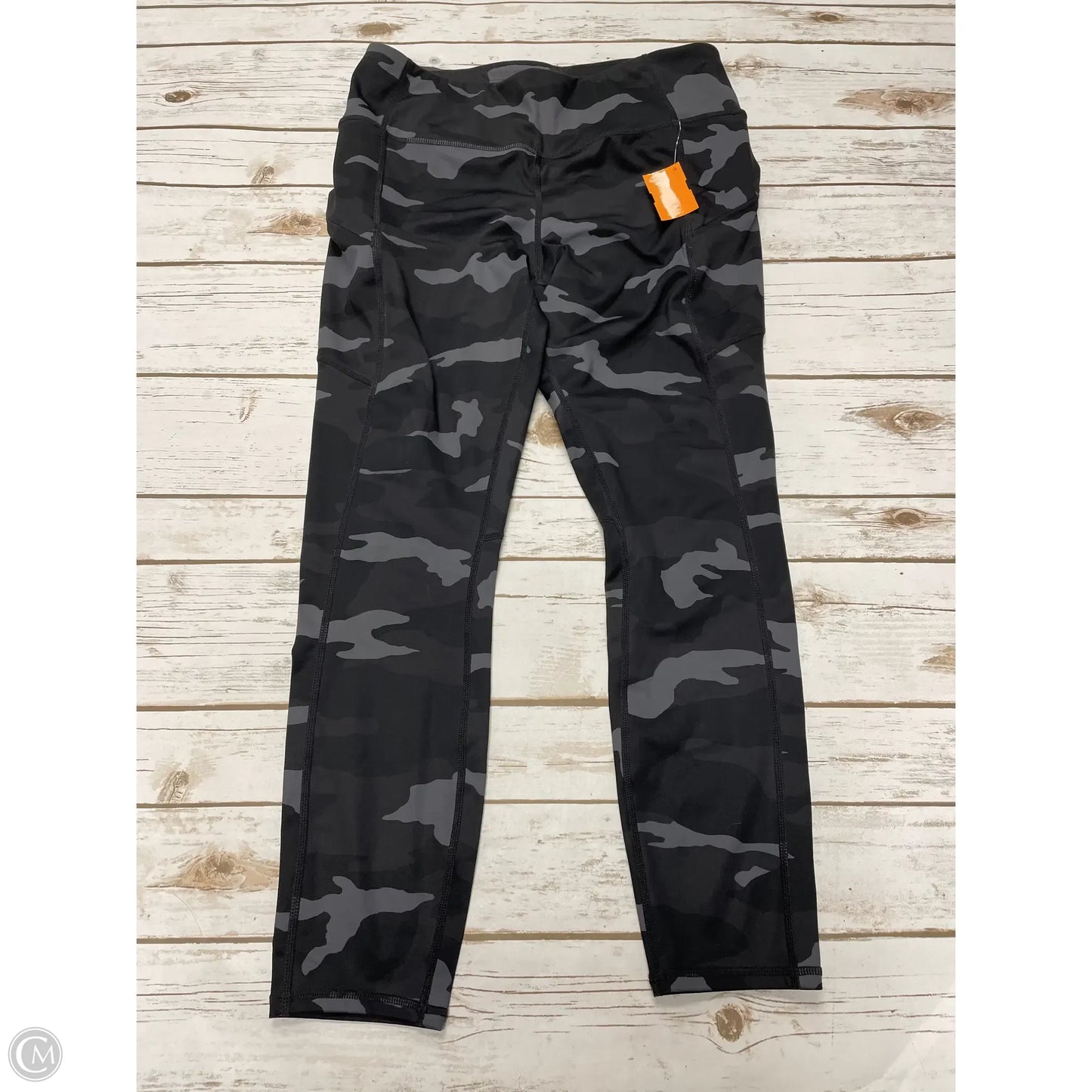 Athletic Leggings By Athleta In Camouflage Print, Size: M
