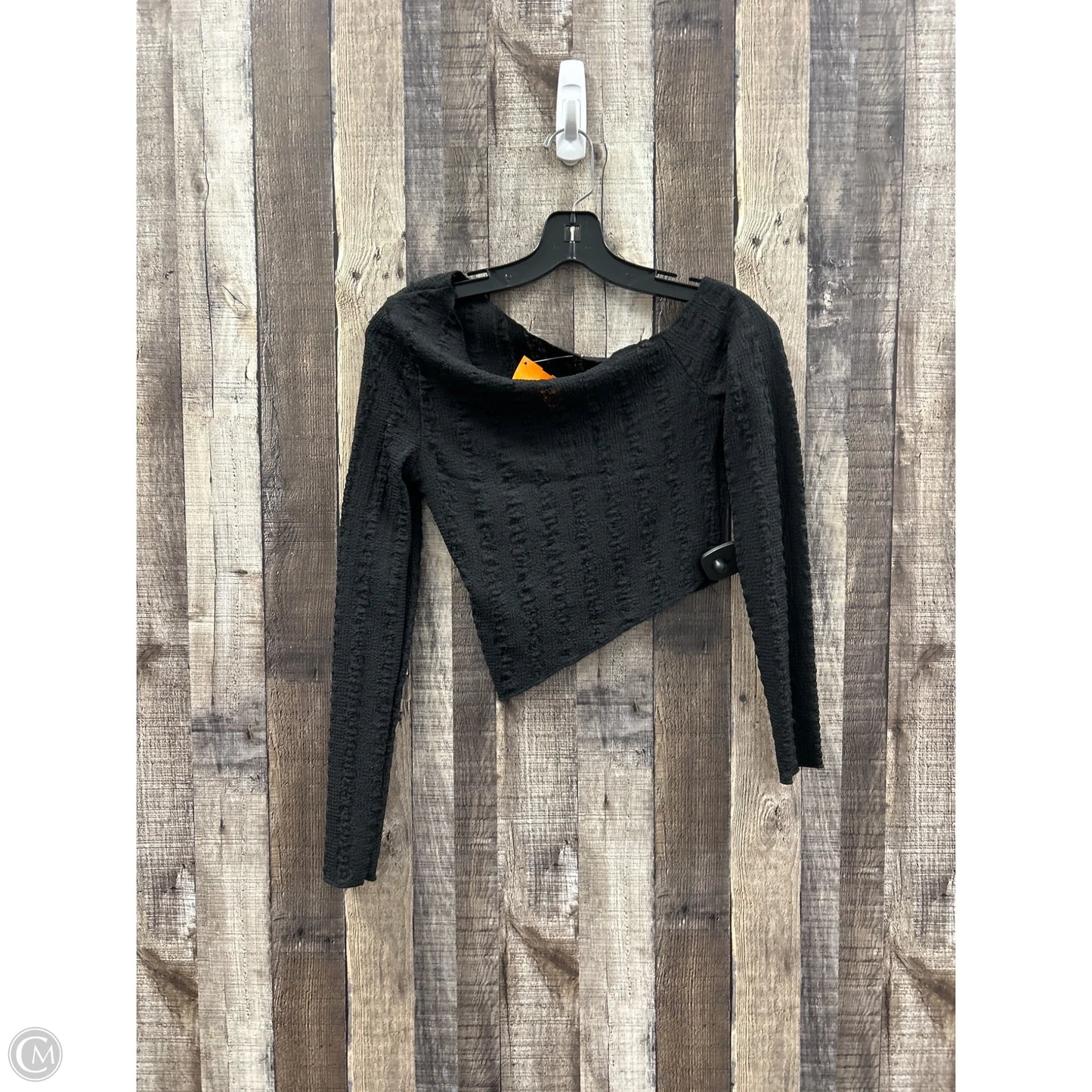 Top Long Sleeve By Shein In Black, Size: Xs