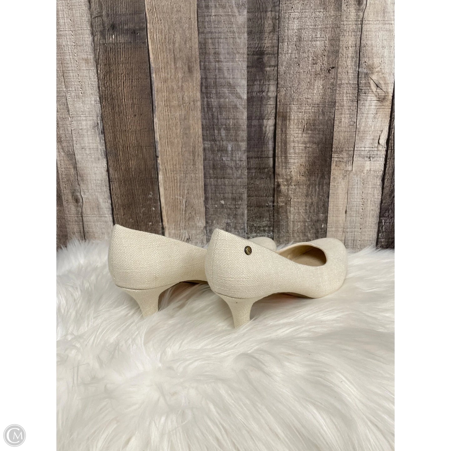 Shoes Heels Kitten By Life Stride In Beige, Size: 10