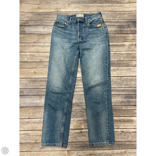 Jeans Straight By Everlane In Blue Denim, Size: 2