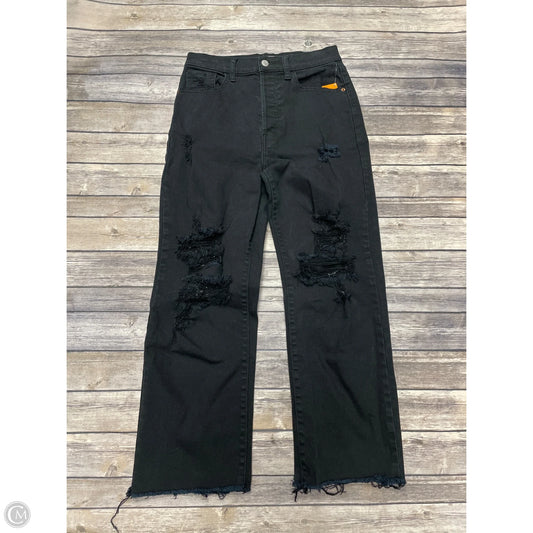 Jeans Straight By Cme In Black Denim, Size: 2