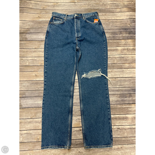 Jeans Straight By We The Free In Blue Denim, Size: 14