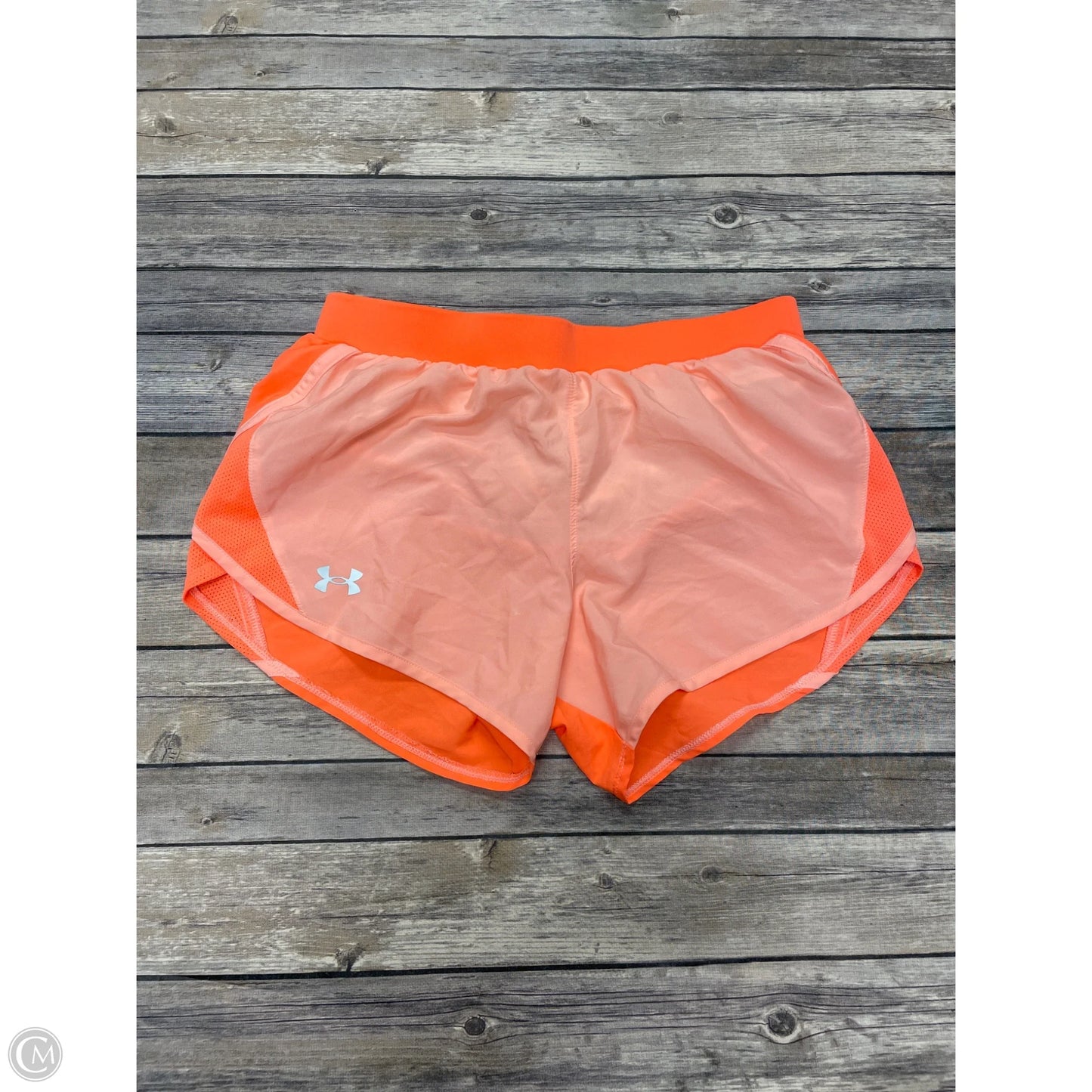 Athletic Shorts By Under Armour In Orange, Size: S