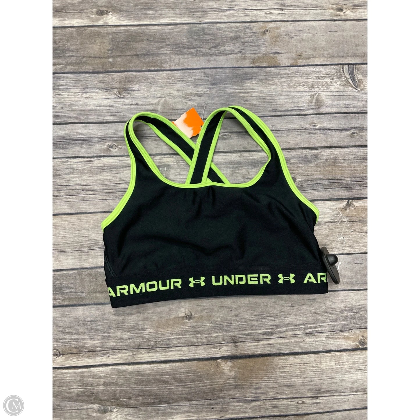 Athletic Bra By Under Armour In Black