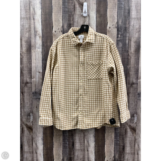 Jacket Shirt By H&m In Multi-colored, Size: L