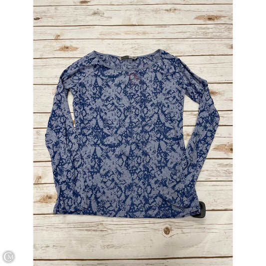 Athletic Top Long Sleeve Crewneck By Athleta In Blue, Size: S