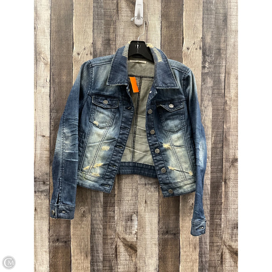 Jacket Denim By Cme In Blue Denim, Size: S