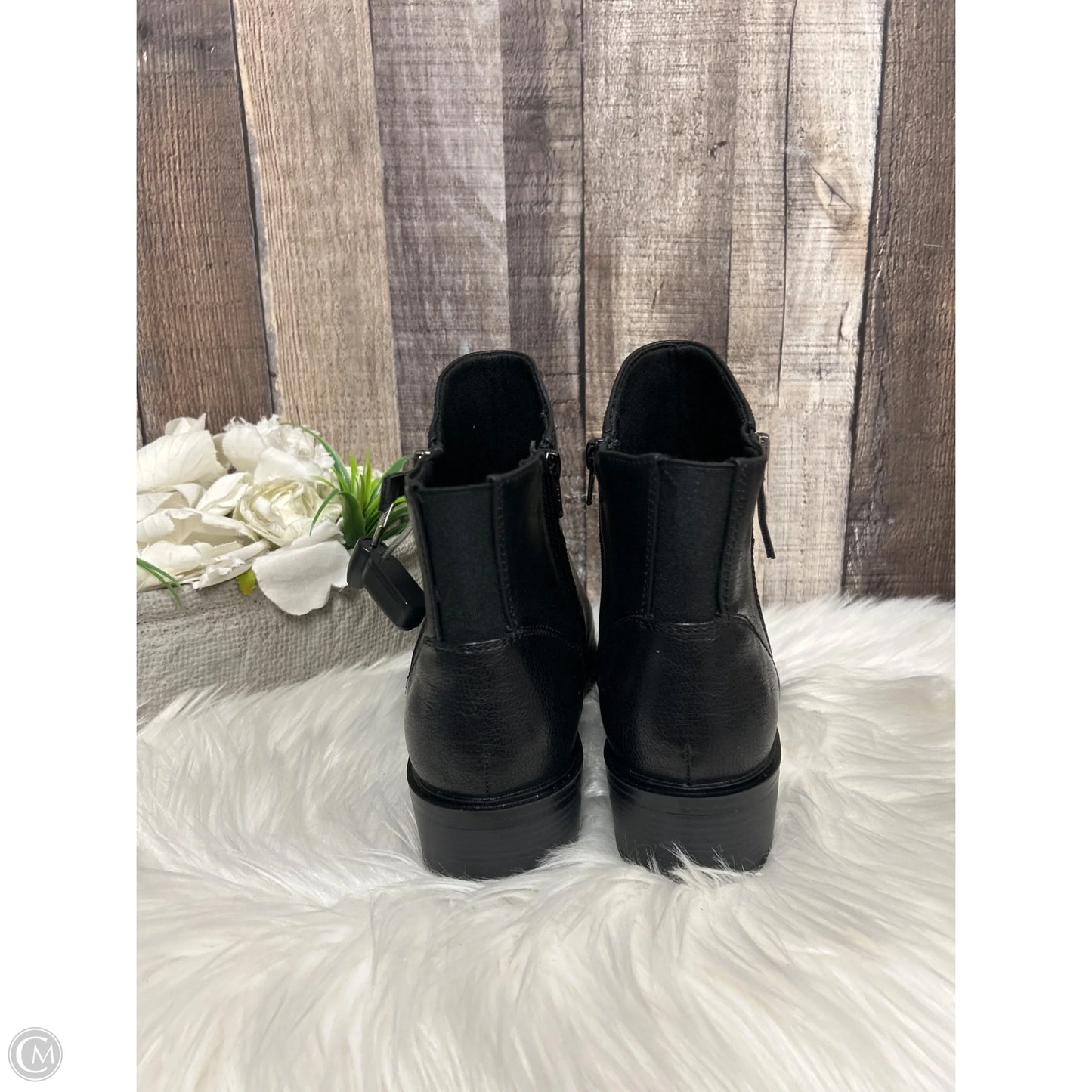 Boots Ankle Heels By Cme In Black, Size: 8.5