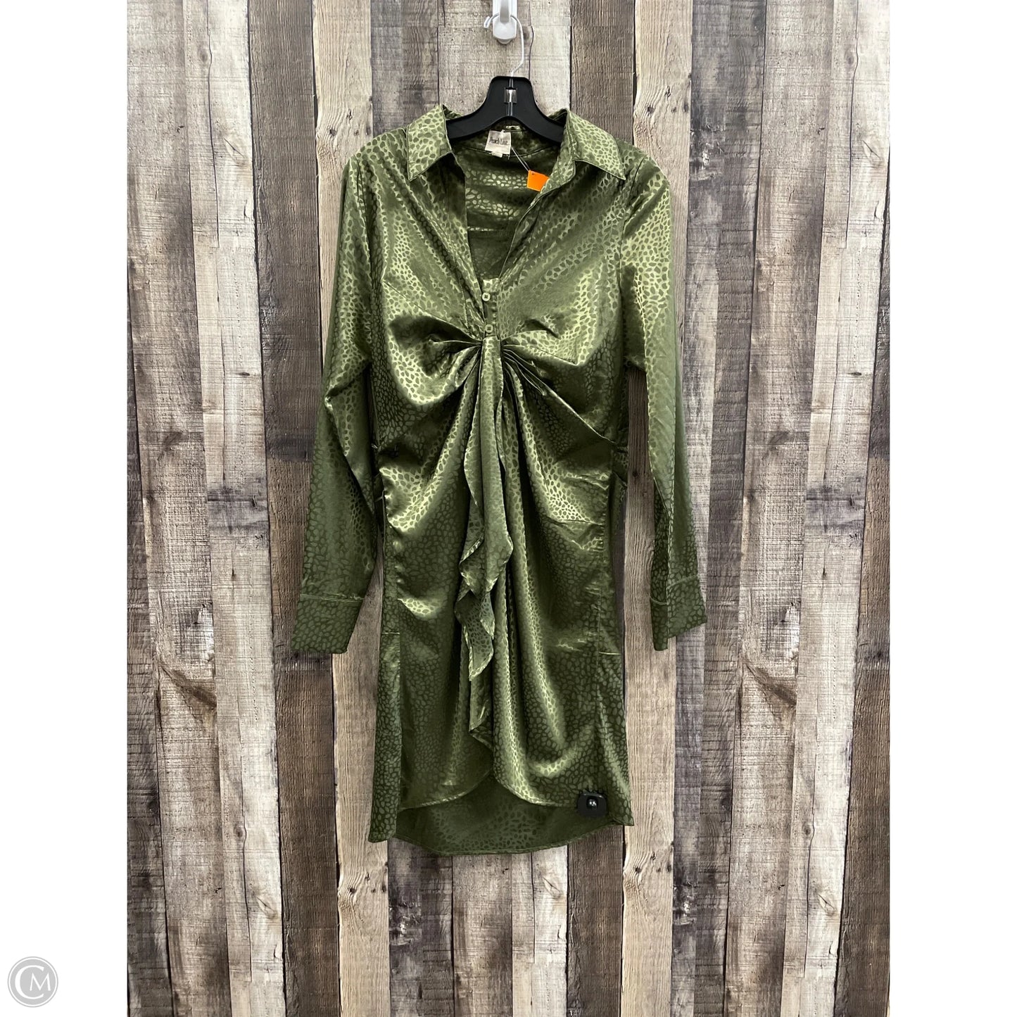 Dress Casual Midi By Peach Love Cream California In Green, Size: S