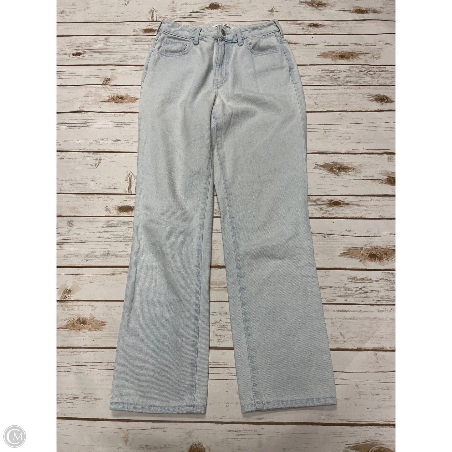 Jeans Straight By Pacsun In Blue Denim, Size: 0