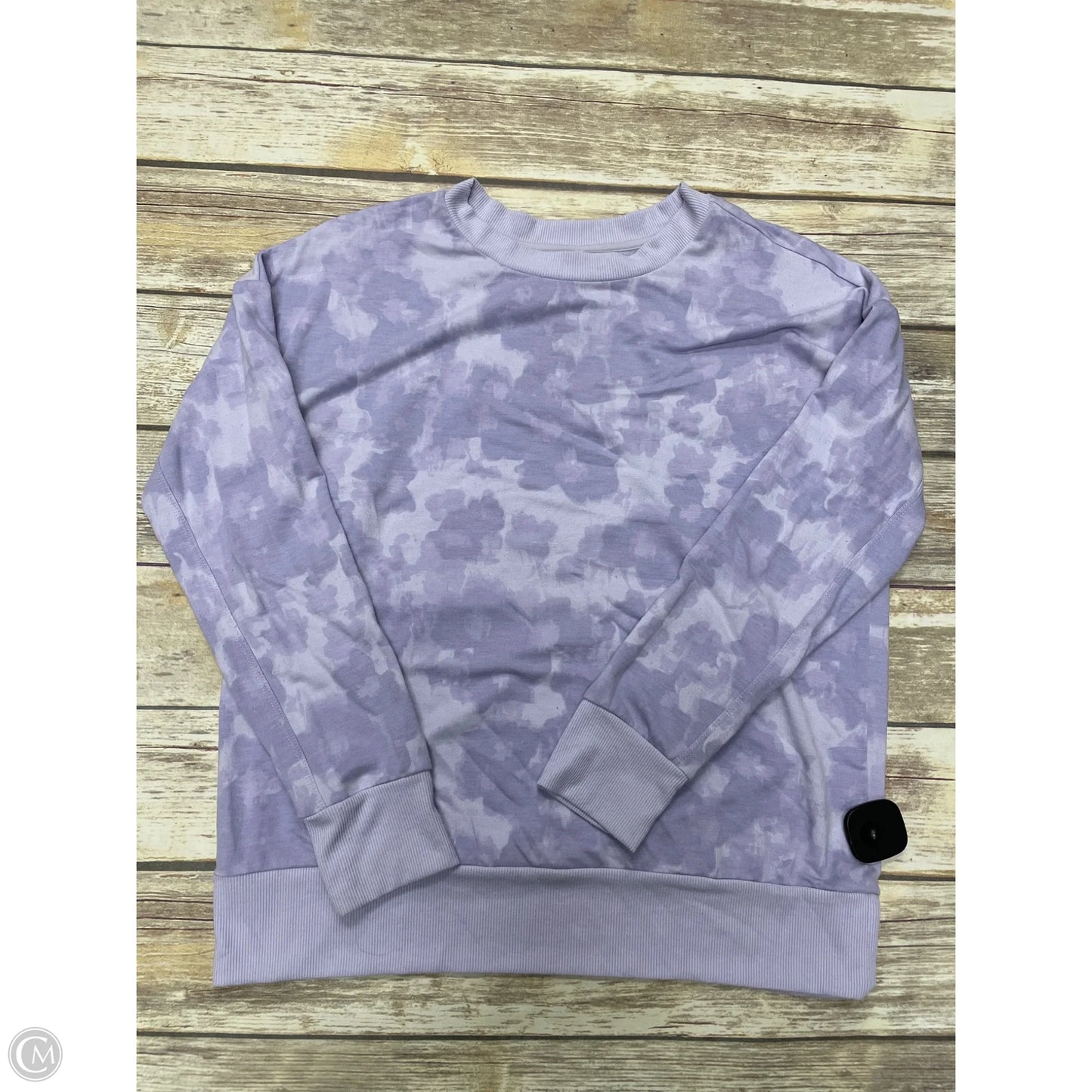 Athletic Sweatshirt Crewneck By Mondetta In Purple, Size: M