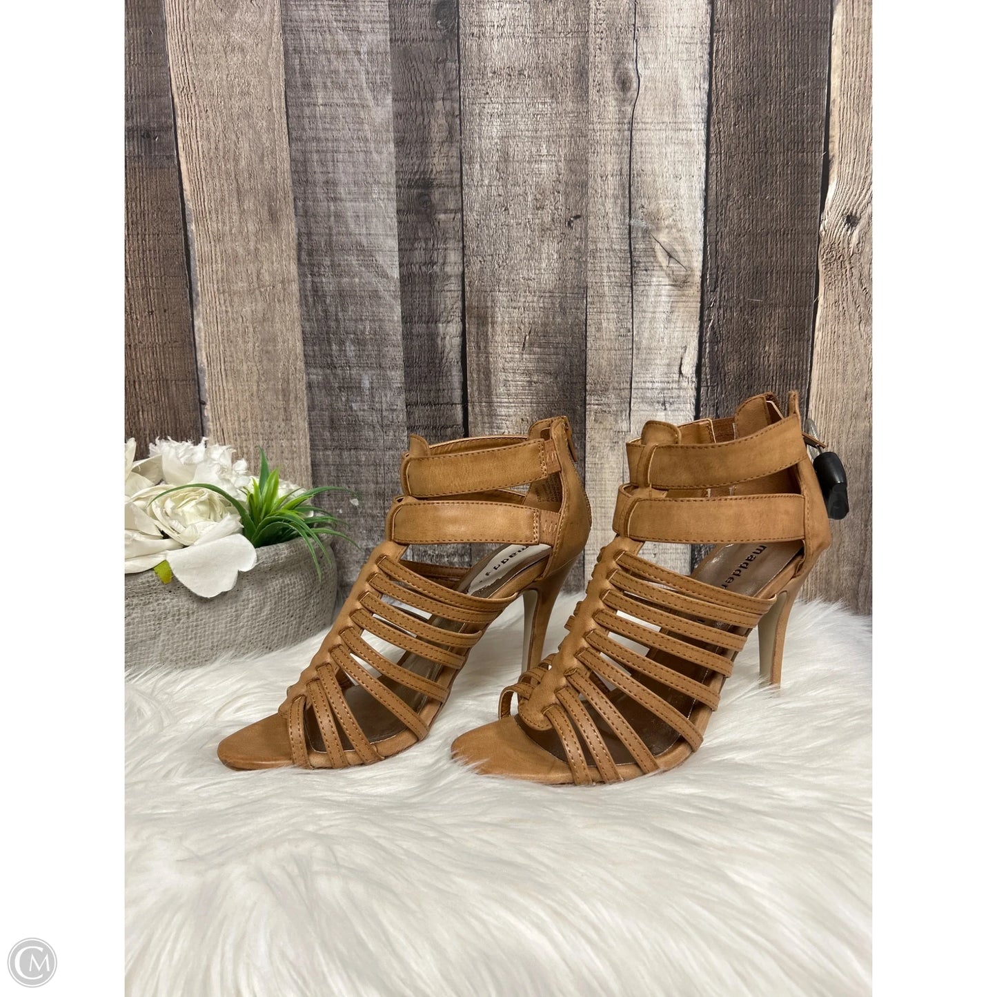 Shoes Heels Stiletto By Steve Madden In Tan, Size: 7