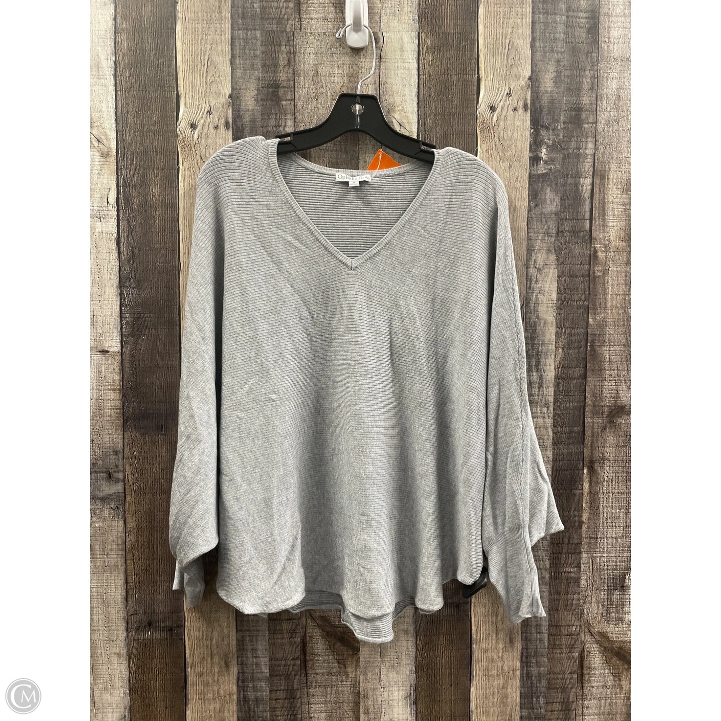 Sweater By Ophelia Roe In Grey, Size: S
