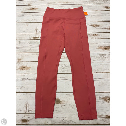 Athletic Leggings By 90 Degrees By Reflex In Mauve, Size: S