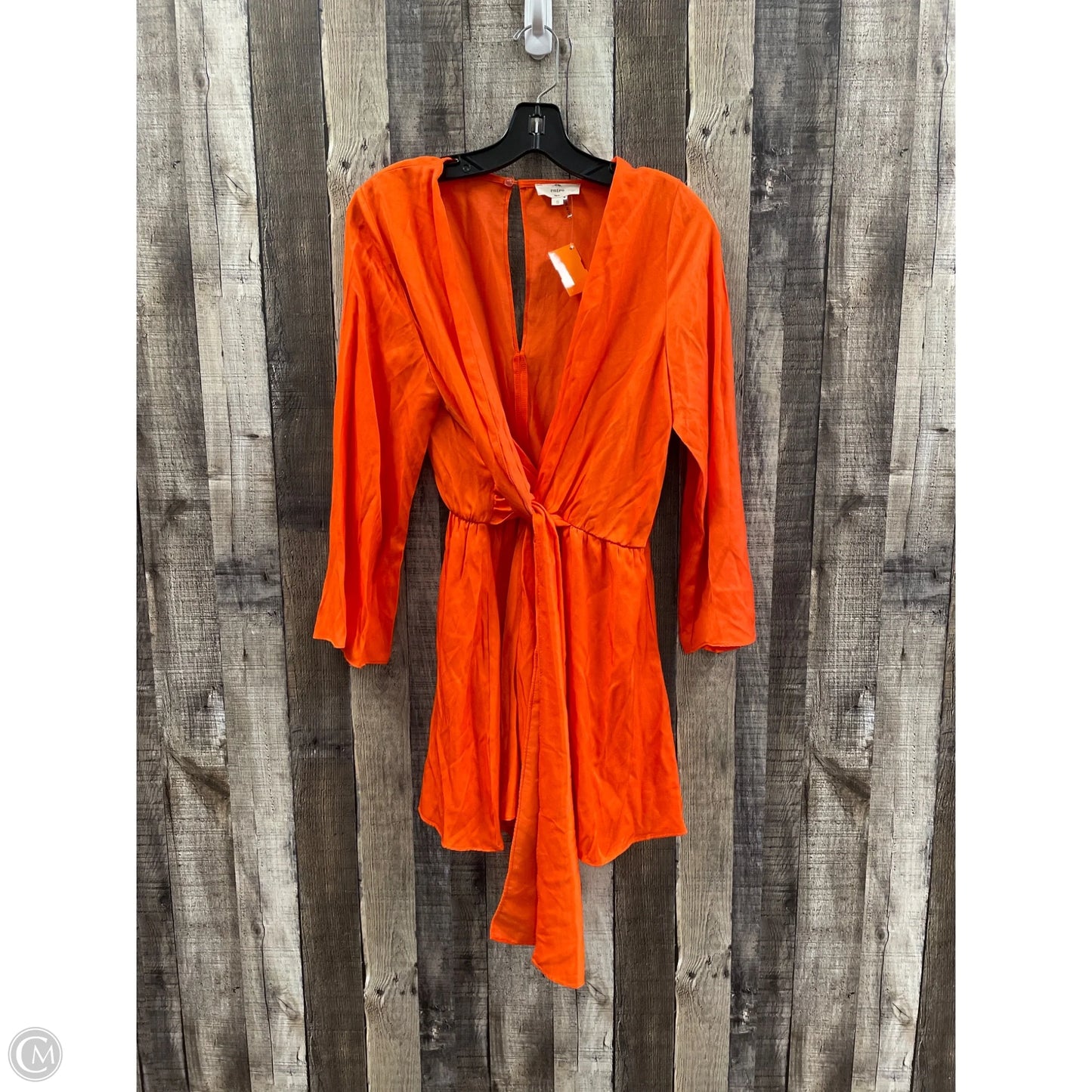 Romper By Entro In Orange, Size: S