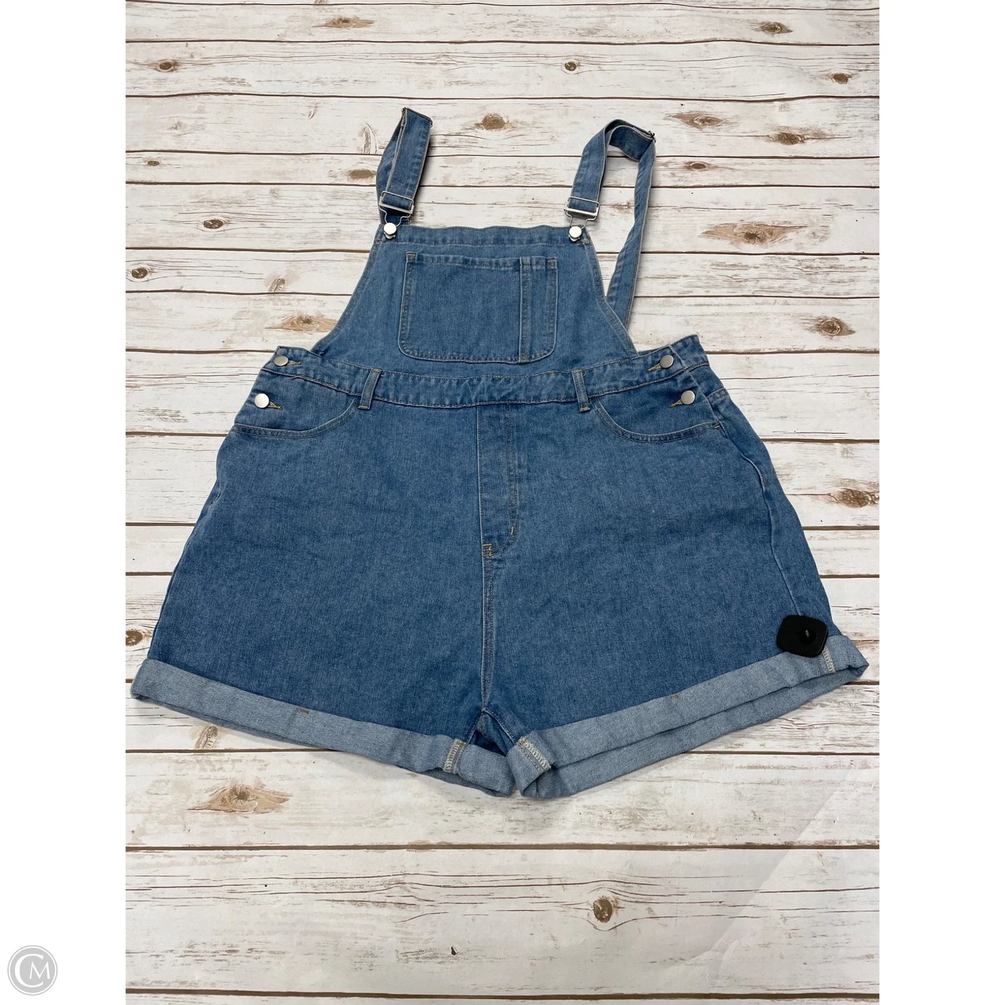 Overalls By Cme In Blue Denim, Size: 2x