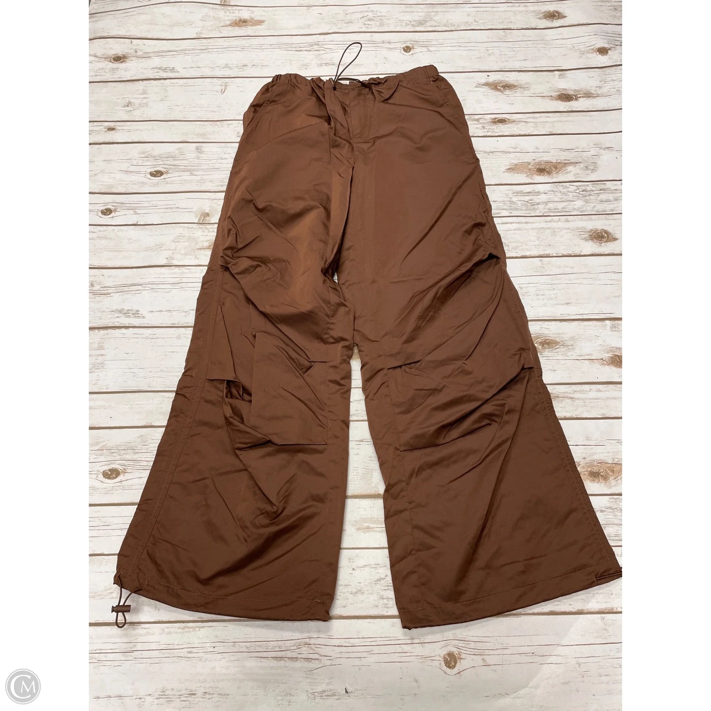 Pants Wide Leg By Forever 21 In Brown, Size: S