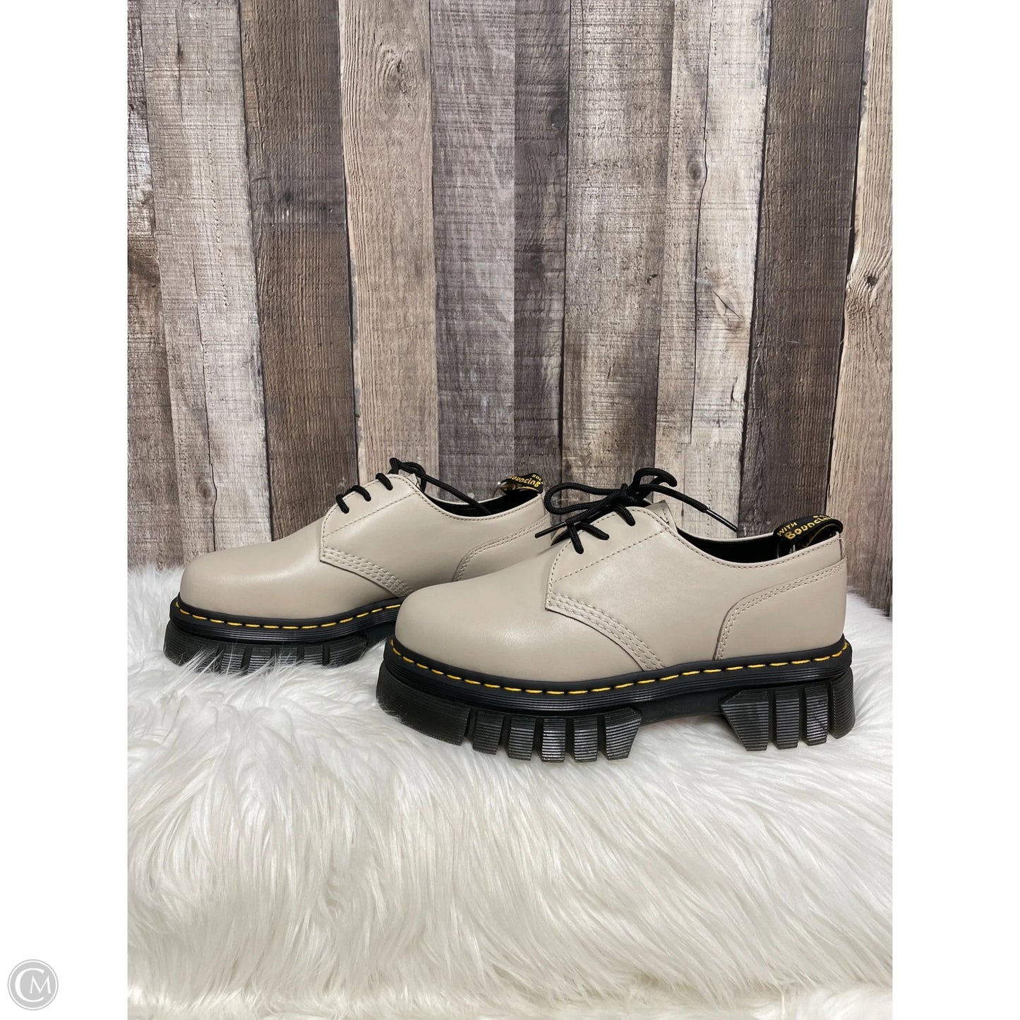 Shoes Heels Block By Dr Martens In Tan, Size: 10