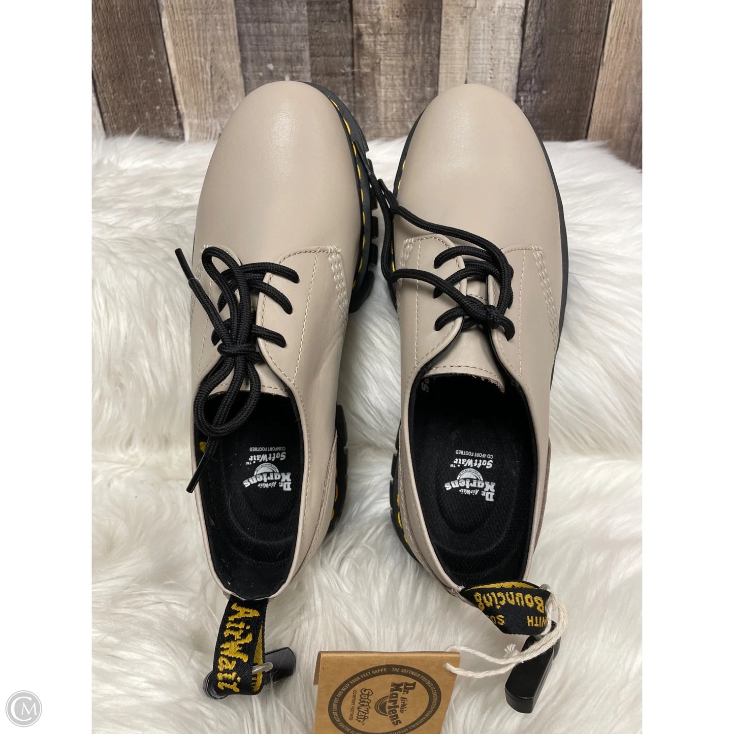 Shoes Heels Block By Dr Martens In Tan, Size: 10