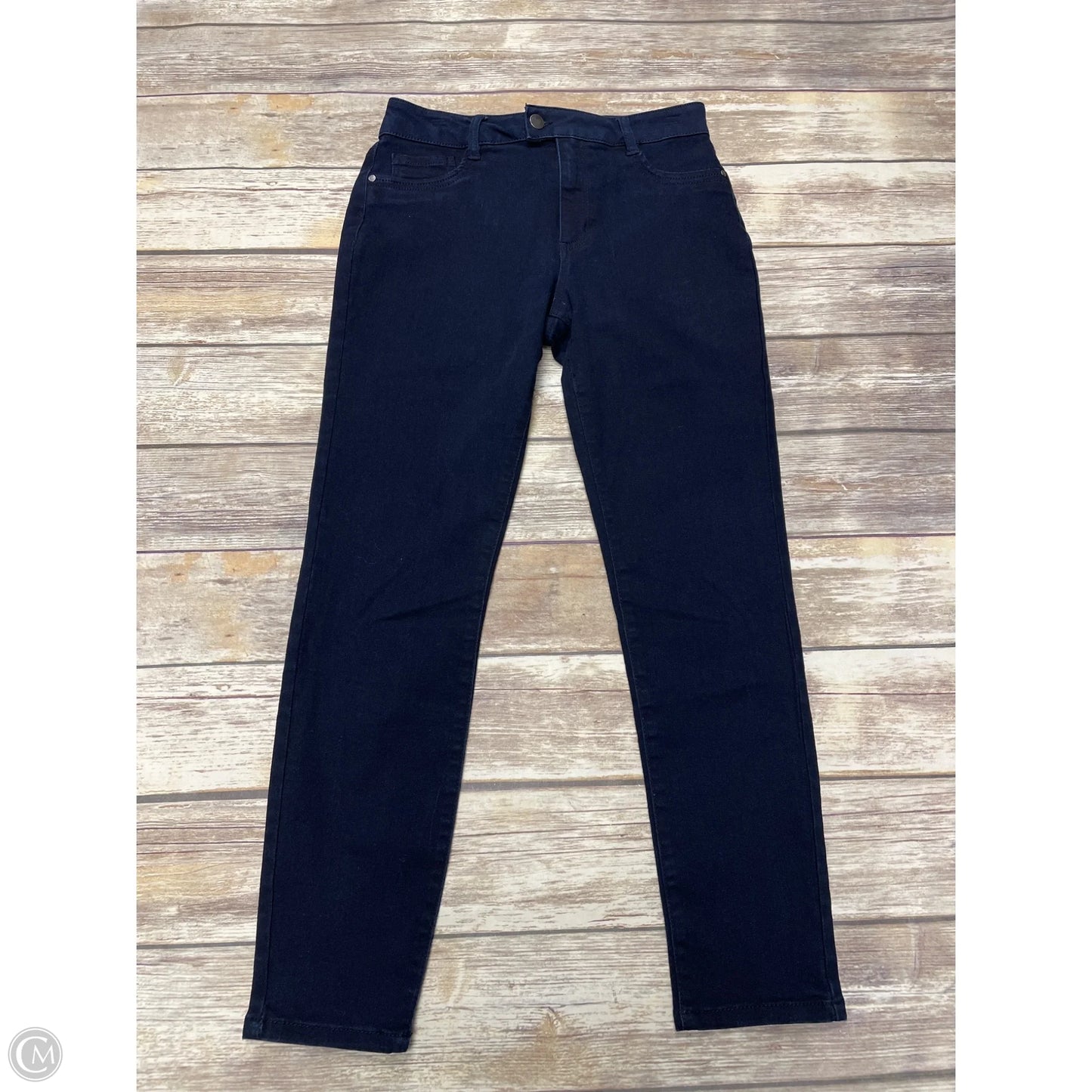 Jeans Straight By D Jeans In Blue Denim, Size: 6