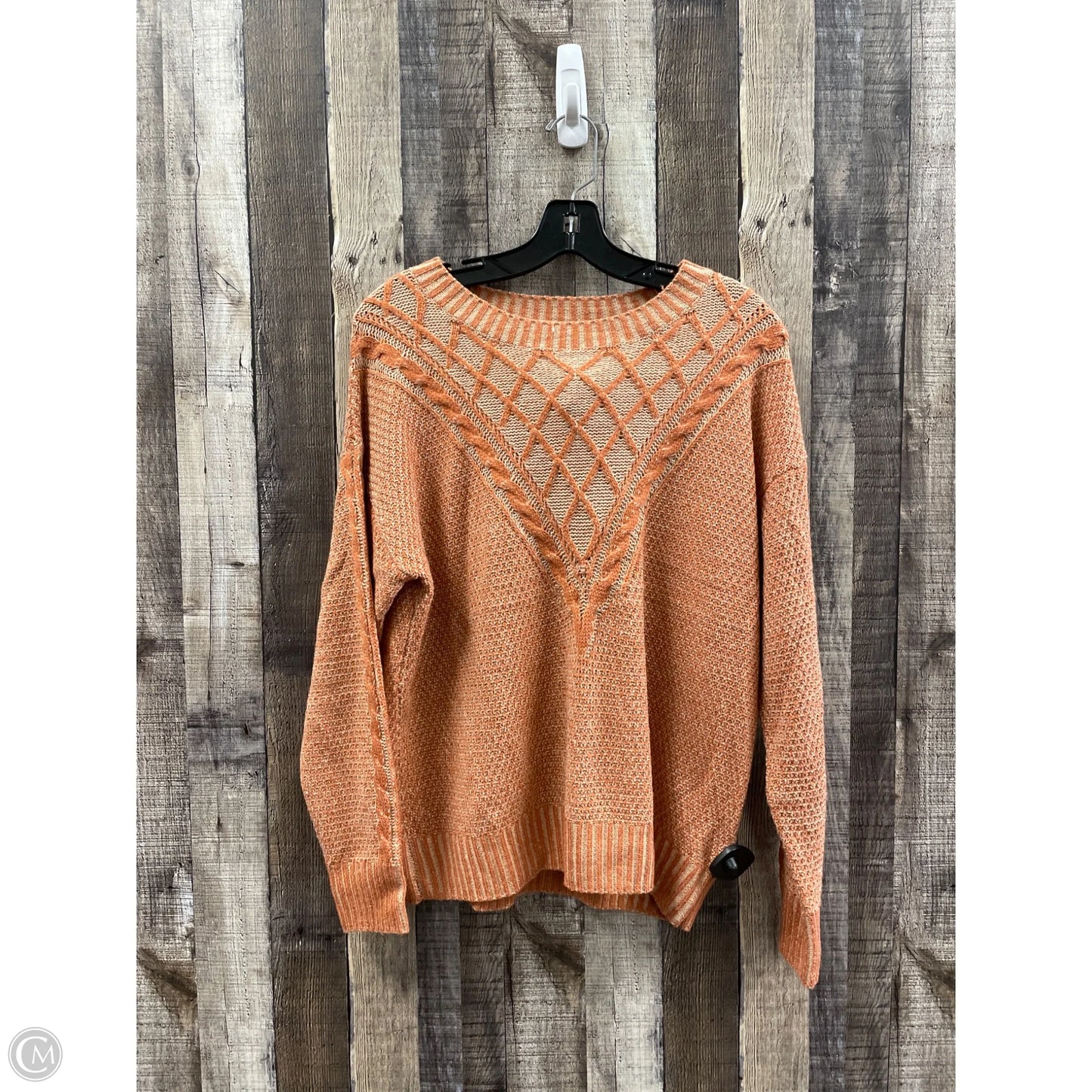 Sweater By Eesome In Orange, Size: S