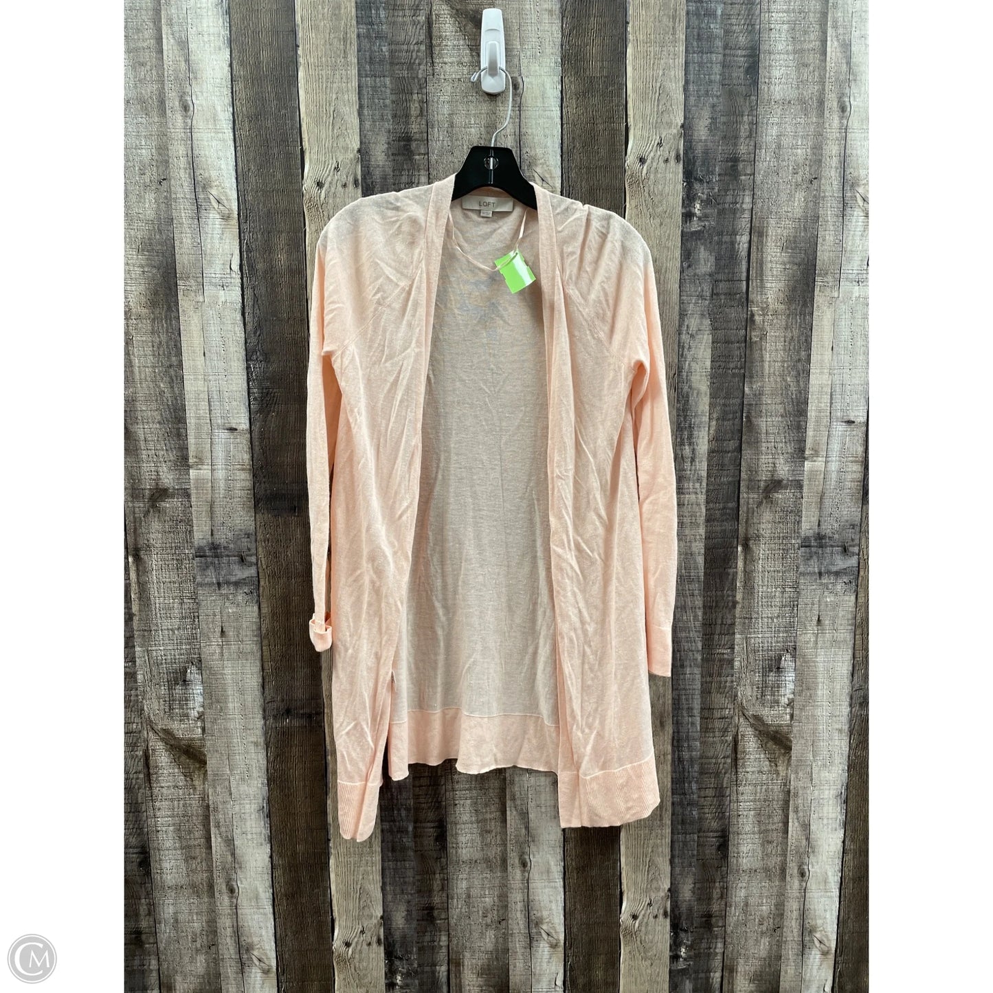 Cardigan By Loft In Peach, Size: Xs