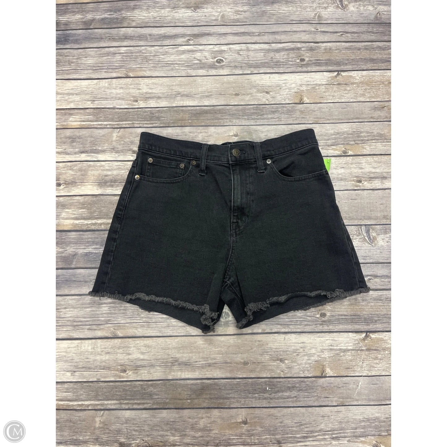 Shorts By Madewell In Black Denim, Size: 4