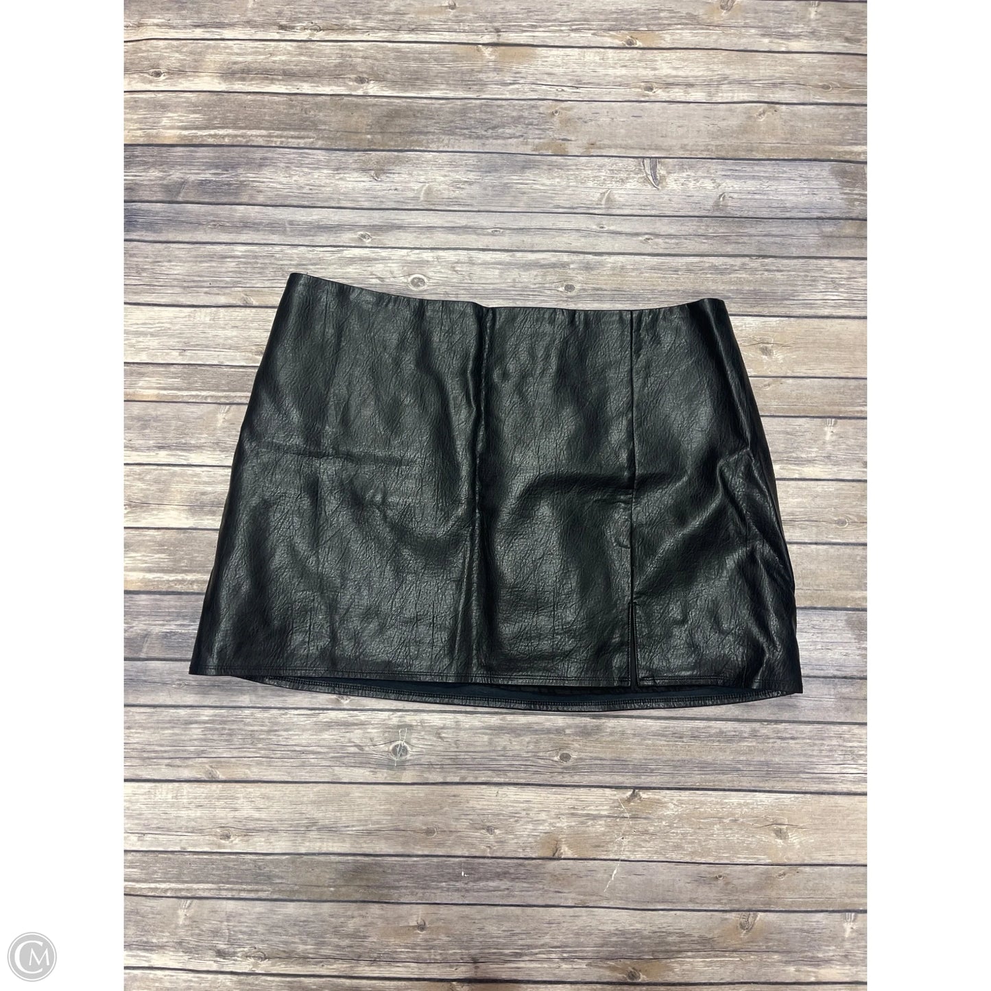 Skirt Mini & Short By Old Navy In Black & Blue, Size: 2x
