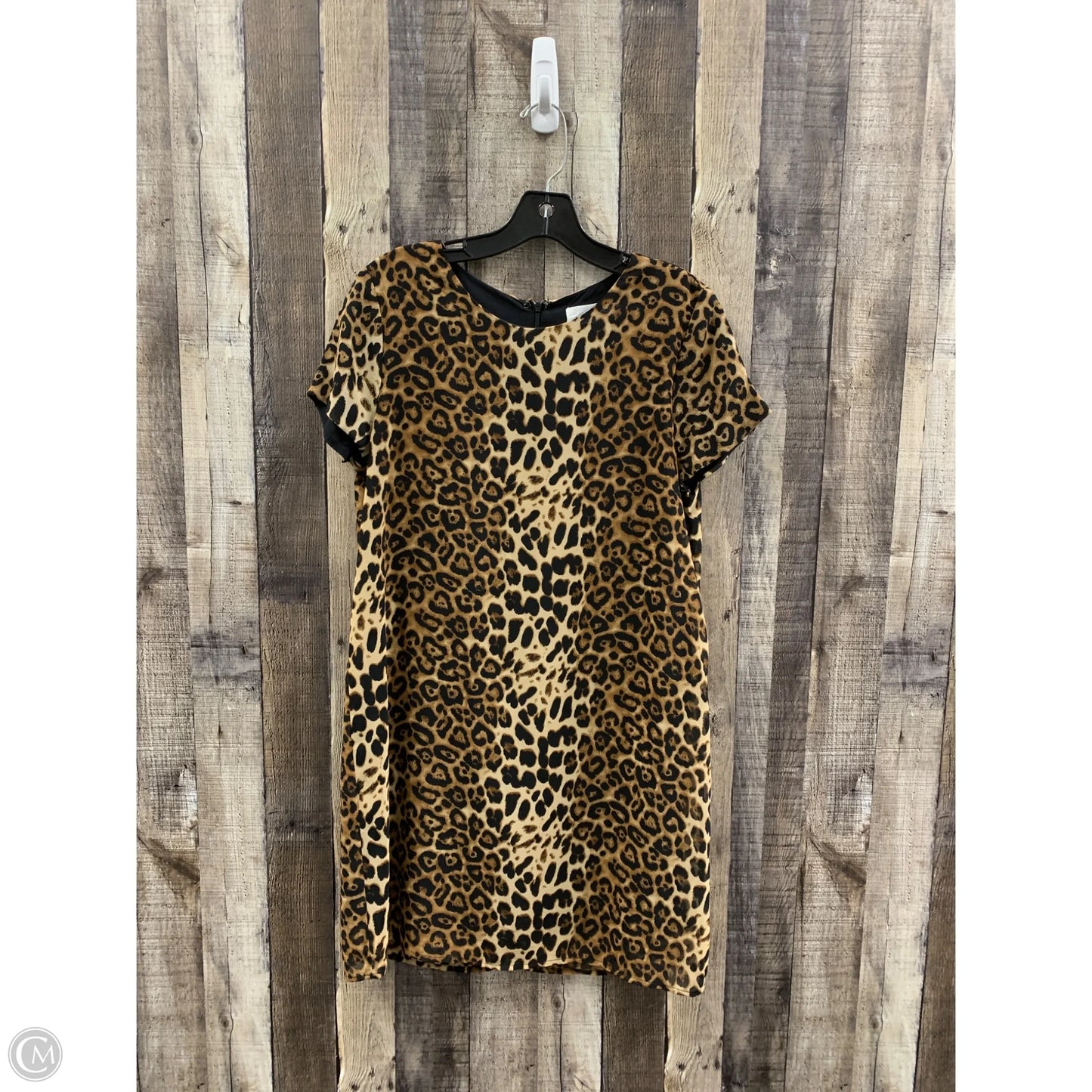 Dress Casual Short By Line & Dot In Animal Print, Size: M